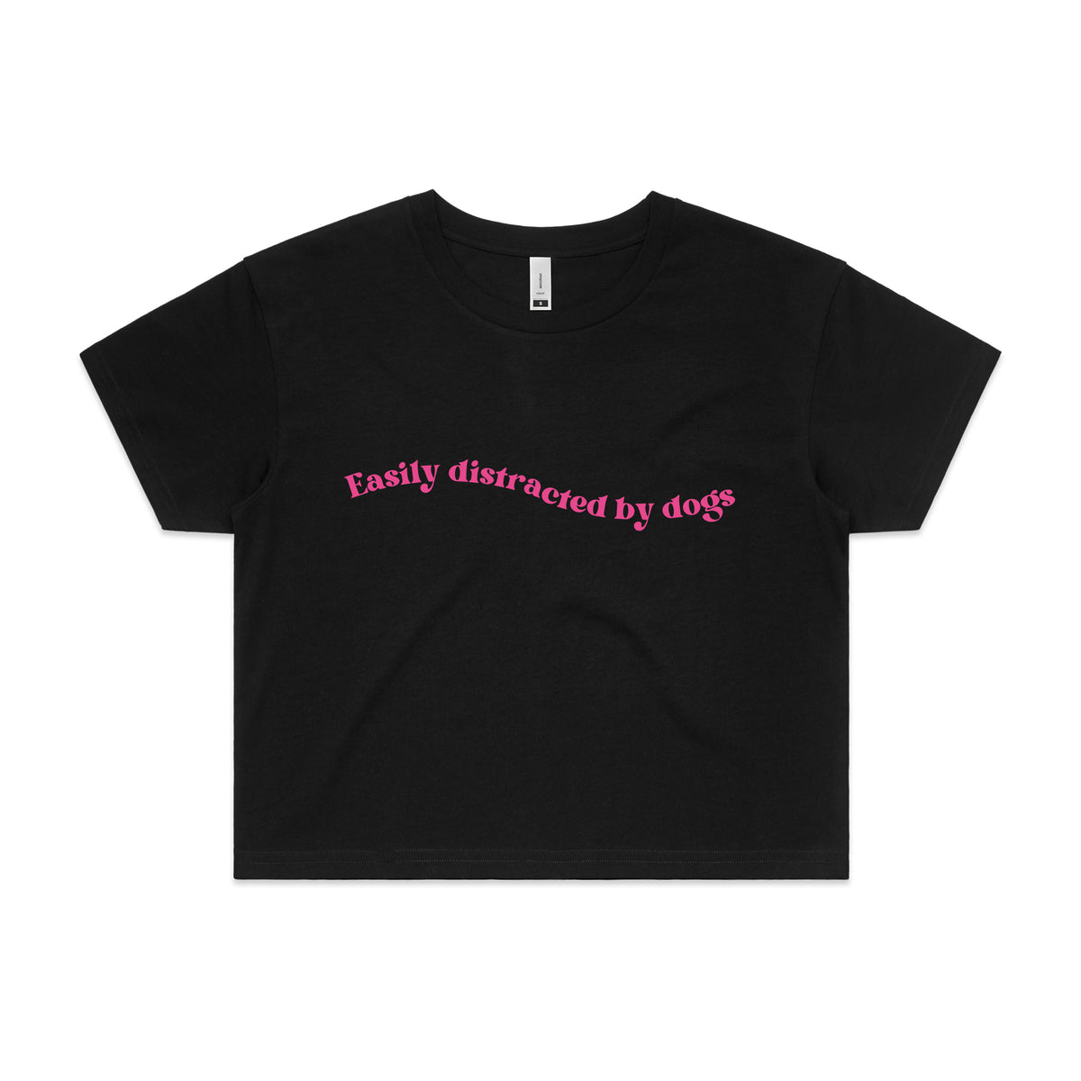 Easily Distracted by Dogs | Crop Tee