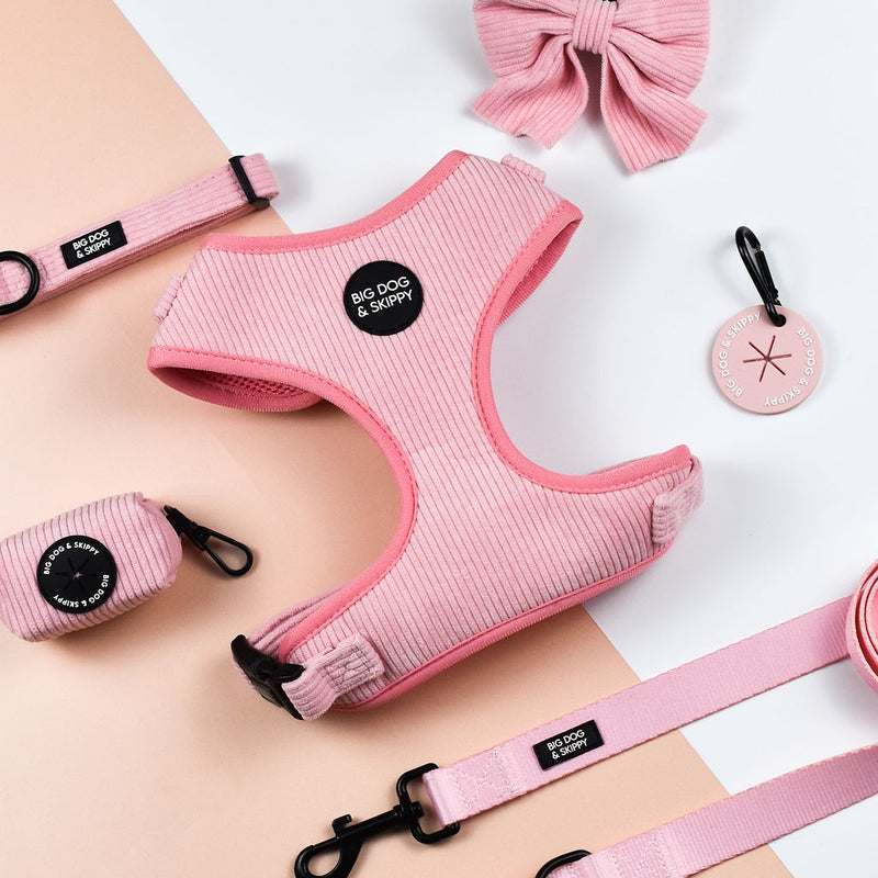 Dog Pink Harness Bundle 
